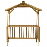 impregnált fenyőfa grillezőfészer 163,5 x 93 x 210 cm