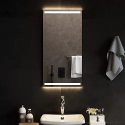 LED-es fürdőszobatükör 40x80 cm