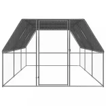 kültéri horganyzott acél tyúkól 3x6x2 m