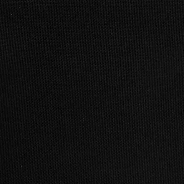 fekete szövet pihenőfotel lábtartóval