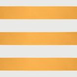 sárga-fehér szövet és alumínium behúzható napellenző 5 x 3 m