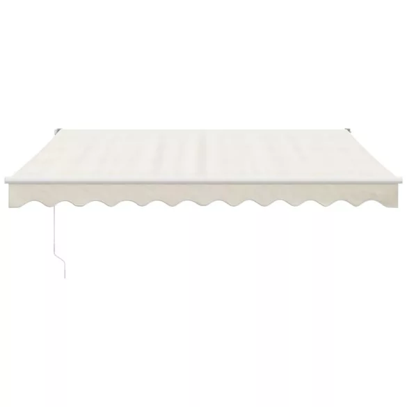 krémszínű automata behúzható napellenző 3 x 2,5 m