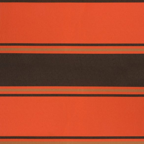 narancssárga-barna automata behúzható napellenző 3,5 x 2,5 m