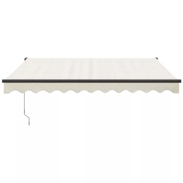 krémszínű automata behúzható napellenző 3 x 2,5 m
