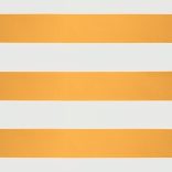 sárga-fehér szövet és alumínium behúzható napellenző 4 x 3 m