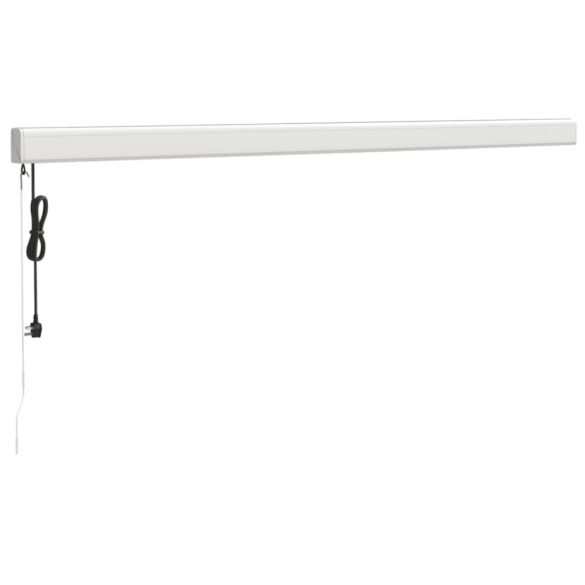 narancs-barna szövet és alumínium behúzható napellenző 3x2,5 m