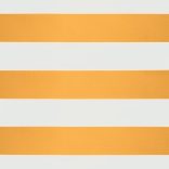 sárga-fehér szövet és alumínium behúzható napellenző 5 x 3 m