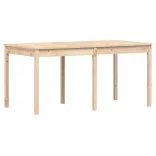 7 részes tömör fenyőfa kerti étkezőgarnitúra