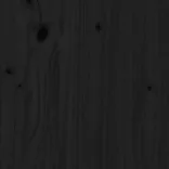 fekete 3 részes tömör fenyőfa kerti bárszett