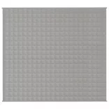 szürke szövet súlyozott takaró 200 x 230 cm 9 kg