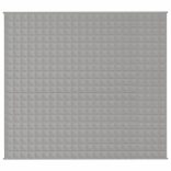 szürke szövet súlyozott takaró 200 x 220 cm 13 kg