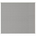 szürke szövet súlyozott takaró 200 x 230 cm 13 kg