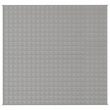 szürke szövet súlyozott takaró 220 x 230 cm 11 kg