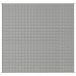 szürke szövet súlyozott takaró 220 x 240 cm 11 kg