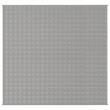 szürke szövet súlyozott takaró 220 x 240 cm 15 kg