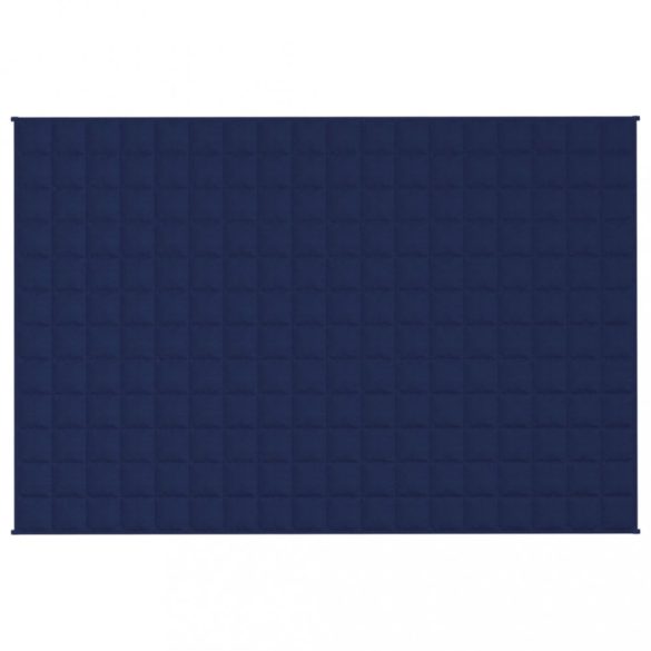 kék szövet súlyozott takaró 122 x 183 cm 9 kg