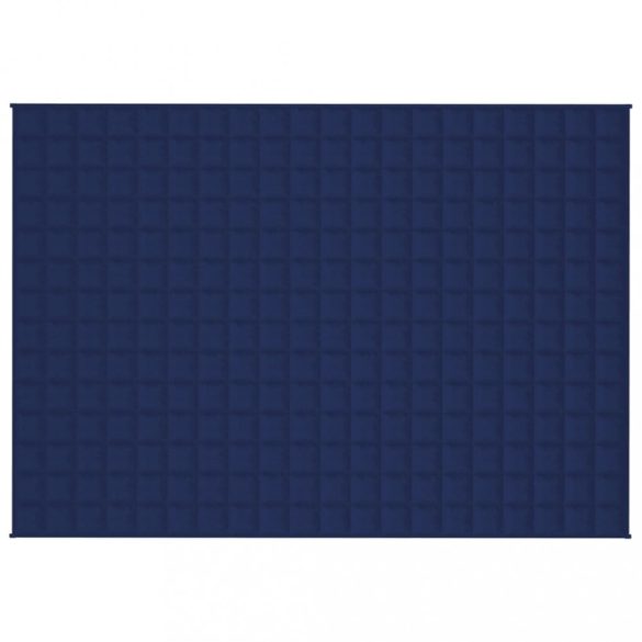 kék szövet súlyozott takaró 135 x 200 cm 6 kg