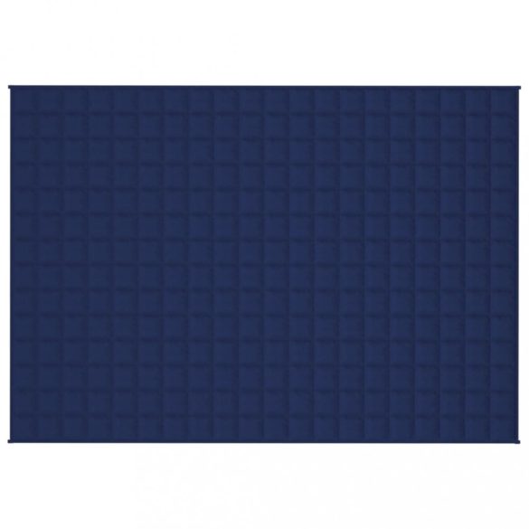 kék szövet súlyozott takaró 135 x 200 cm 10 kg