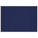 kék szövet súlyozott takaró 137 x 200 cm 10 kg