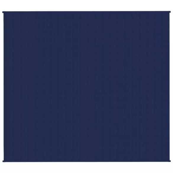 kék szövet súlyozott takaró 200 x 230 cm 13 kg