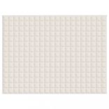 világos krémszínű szövet súlyozott takaró 152 x 203 cm 7 kg