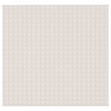 világos krémszínű szövet súlyozott takaró 220 x 230 cm 11 kg