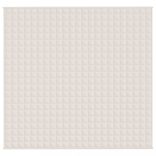 világos krémszínű szövet súlyozott takaró 220 x 240 cm 11 kg