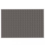 szürke szövet súlyozott takaró 122 x 183 cm 9 kg