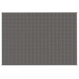 szürke szövet súlyozott takaró 135 x 200 cm 6 kg