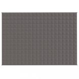 szürke szövet súlyozott takaró 135 x 200 cm 10 kg