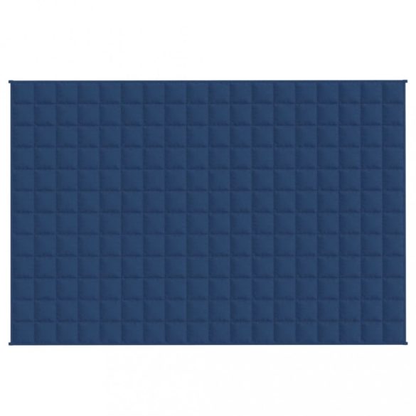 kék szövet súlyozott takaró 135 x 200 cm 10 kg