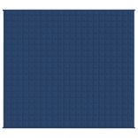 kék szövet súlyozott takaró 220 x 240 cm 11 kg