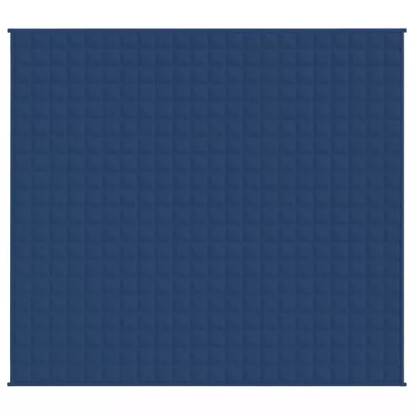 kék szövet súlyozott takaró 220 x 230 cm 15 kg