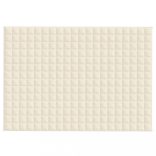 világos krémszínű szövet súlyozott takaró 135 x 200 cm 6 kg