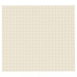 világos krémszínű szövet súlyozott takaró 200 x 220 cm 13 kg