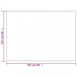 szürke szövet súlyozott takaró huzattal 152 x 203 cm 7 kg