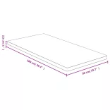 bambusz asztallap 50 x 100 x 2,5 cm