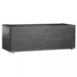 2 db téglalap alakú kerti bútorhuzat 8 fűzőlyukkal 192x82x65 cm