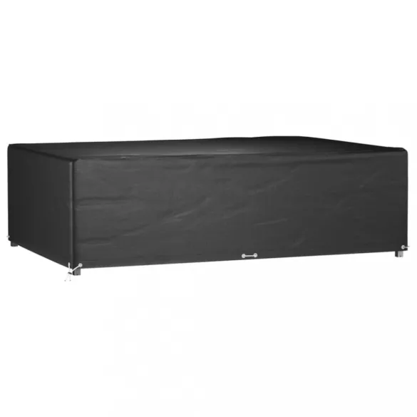 2 db téglalap alakú kerti bútorhuzat 12 fűzőlyukkal 227x152x65