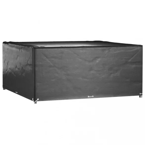 2 db négyzet alakú kerti bútorhuzat 16 fűzőlyukkal 250x250x90cm