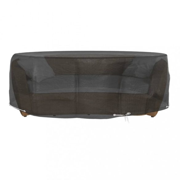 2 db kerek sziget-társalgóhuzat 8 fűzőlyukkal Ø188 x 50 cm