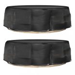 2 db kerek sziget társalgóhuzat 10 fűzőlyukkal Ø236 x 67 cm