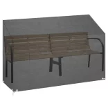 2 db polietilén kerti padhuzat 8 fűzőlyukkal 190x70x70/88 cm