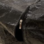 2 db fekete polietilén kerti párnatároló zsák 135x40x55 cm