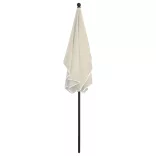 homokszínű napernyő rúddal 210 x 140 cm