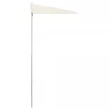 homokszínű félköríves napernyő rúddal 180 x 90 cm