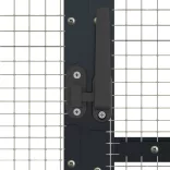 antracit alumínium madárház 1,79 x 3 x 1,85 m