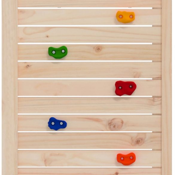 tömör fenyőfa kültéri játszószett