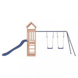 tömör duglászfenyő kültéri játszószett