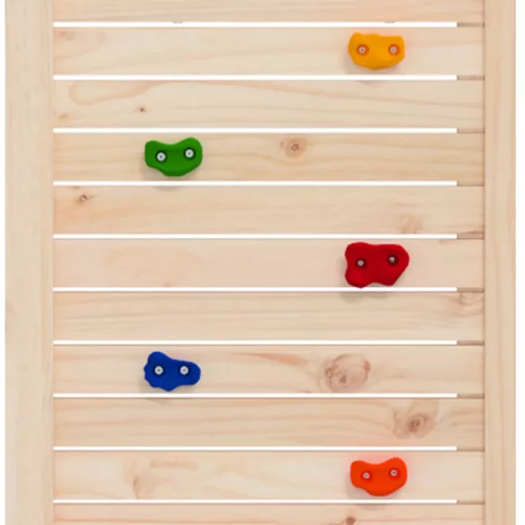 tömör fenyőfa kültéri játszószett